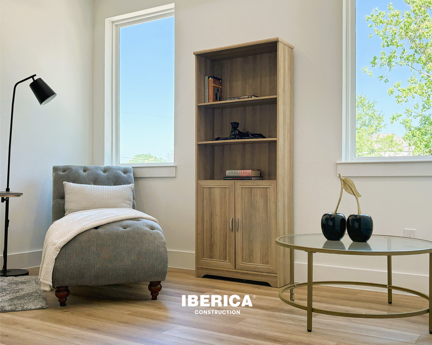 Nestled at the top of the staircase, this small but inviting living area provides the perfect spot for family gatherings, relaxation, or a quiet reading nook. Designed with comfort and tranquility in mind, it offers a peaceful retreat where you can unwind after a busy day. The space is bathed in natural light, enhanced by thoughtful lighting design, creating an atmosphere of warmth and calm. Whether you’re enjoying a moment of solitude with a good book or spending quality time with loved ones, this cozy lounge serves as a welcoming extension of your home.