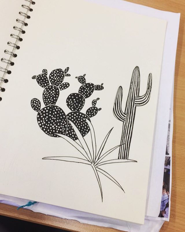 #graphicdesign #graphics #cacti #cactus #print #alevels #textiles #textiledesign