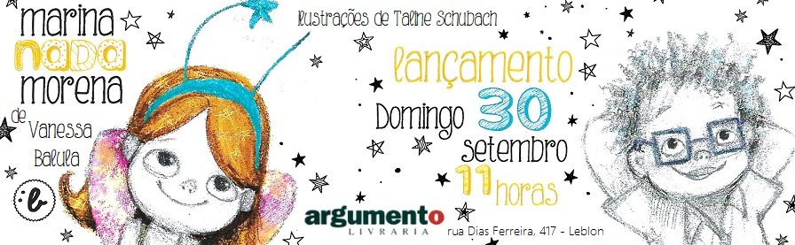 Marina nada morena _ Bolacha Maria Editora _ convite lançamento_copyright Taline Schubach