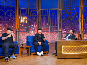 Danilo Gentili bate um papo com Igão e Mítico, do “PodPah”, nesta sexta