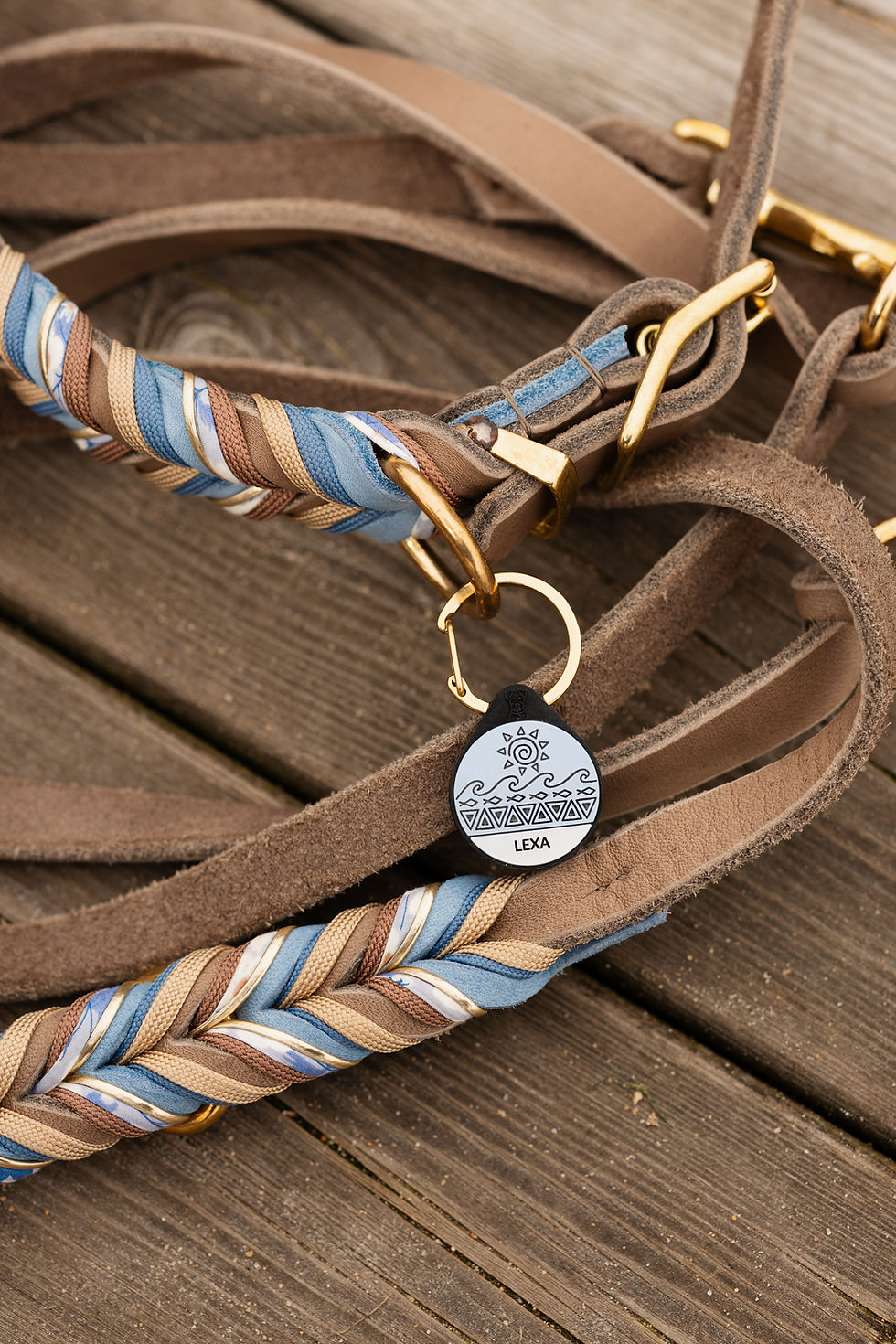 Miniaturbild: Silikon Hundemarke ® EISBLAU
