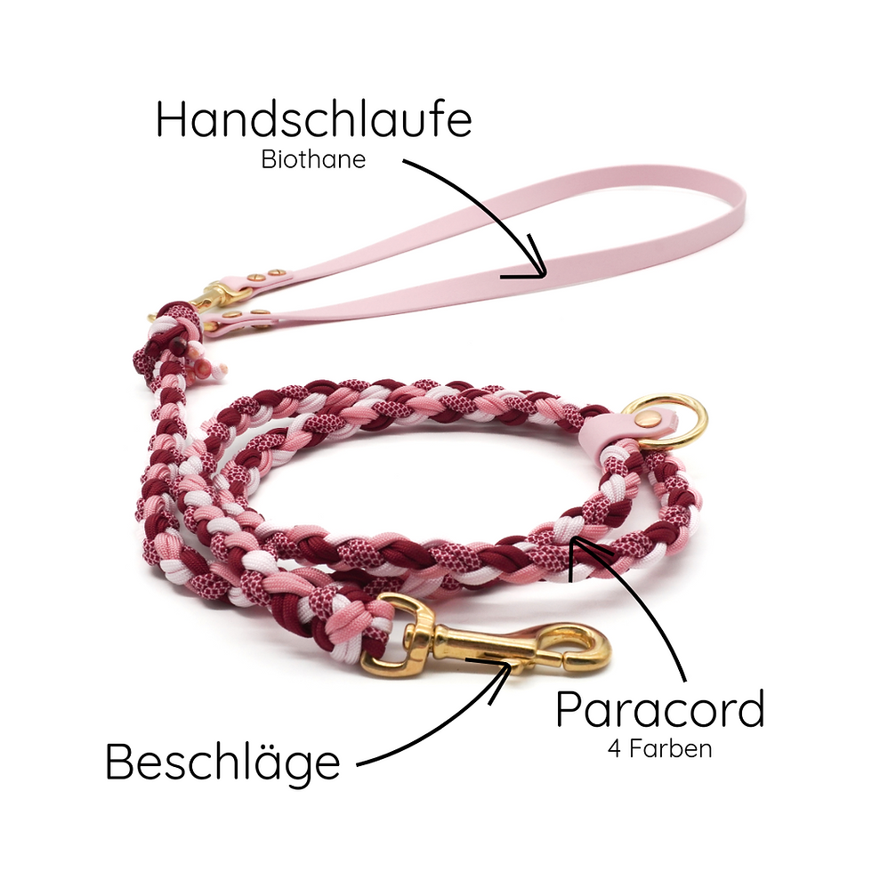 Paracordleine mit Handschlaufe