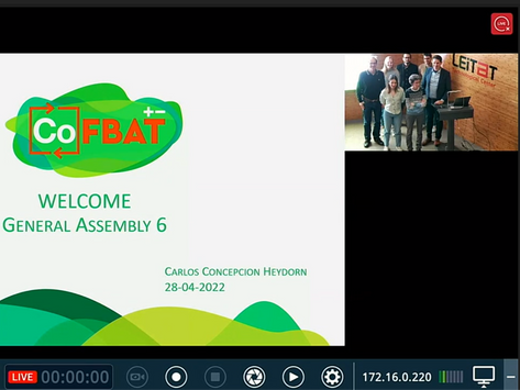 CoFBAT partners met for the 6th General Assembly