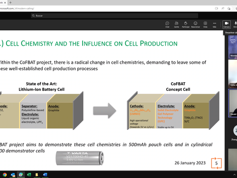 Outcomes of the second CoFBAT webinar