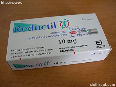 Thumbnail: SIBUTRAMINE,SLIMEX,XENICAL,REDUCTIL