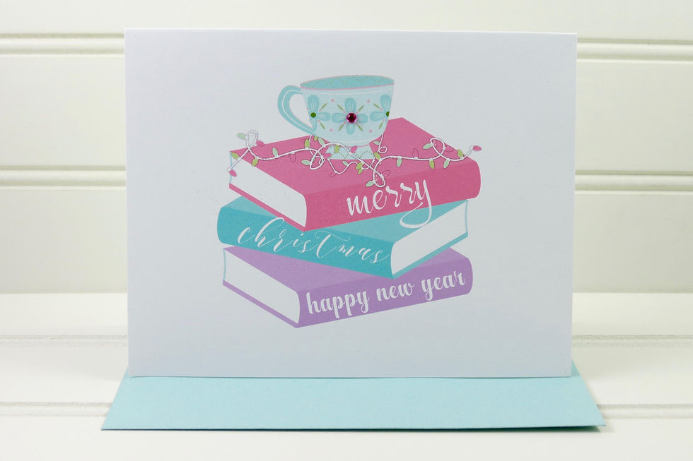 Book Christmas Card