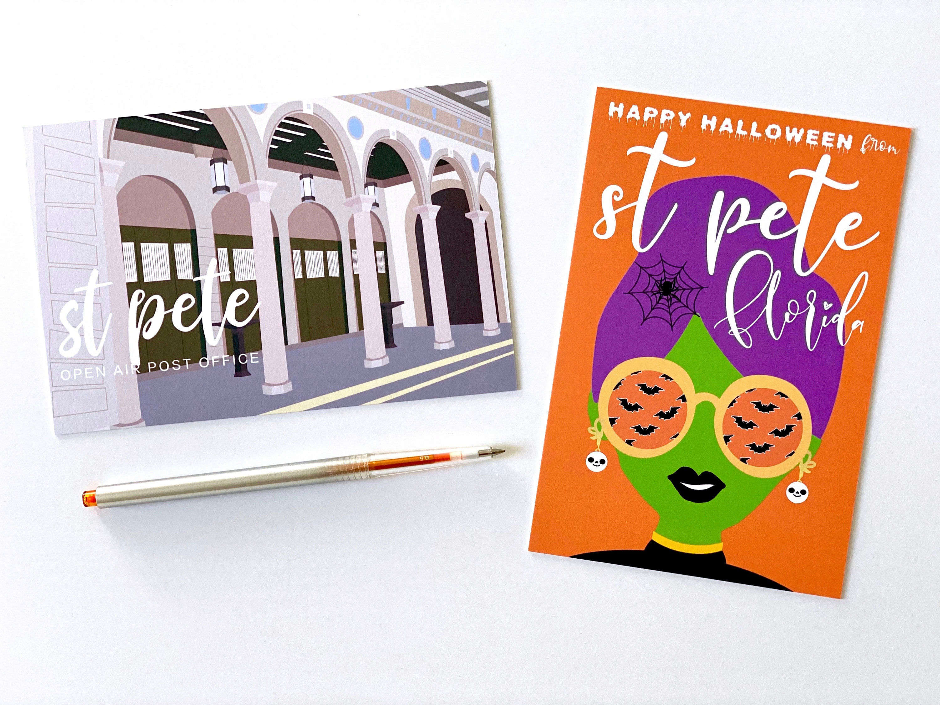 Halloween Postcards