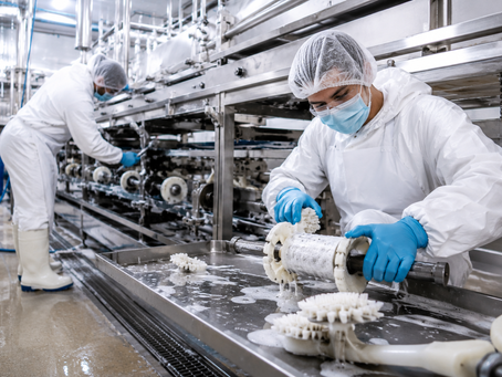 Nettoyage industriel alimentaire : pourquoi le démontage des équipements est essentiel à la sécurité alimentaire
