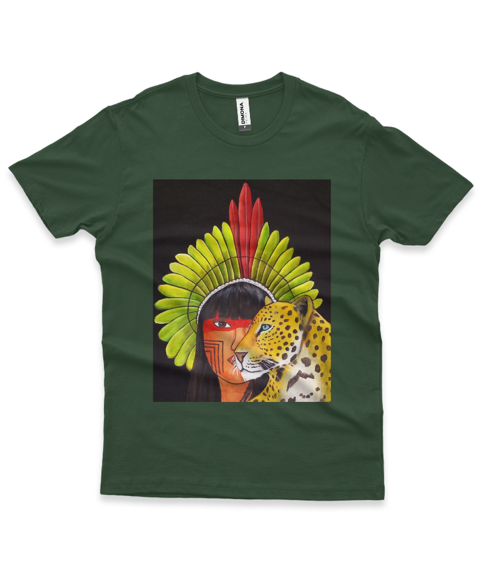 Camiseta Índia & Onça