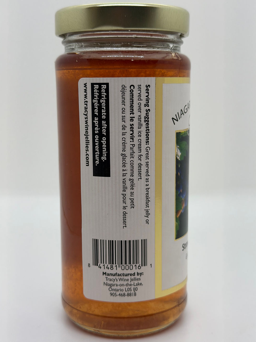 Thumbnail: Strawberry Rosé Wine Jelly 250ml