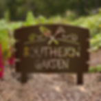 Thumbnail: Gift for Gardener, Metal Garden Sign with Stakes