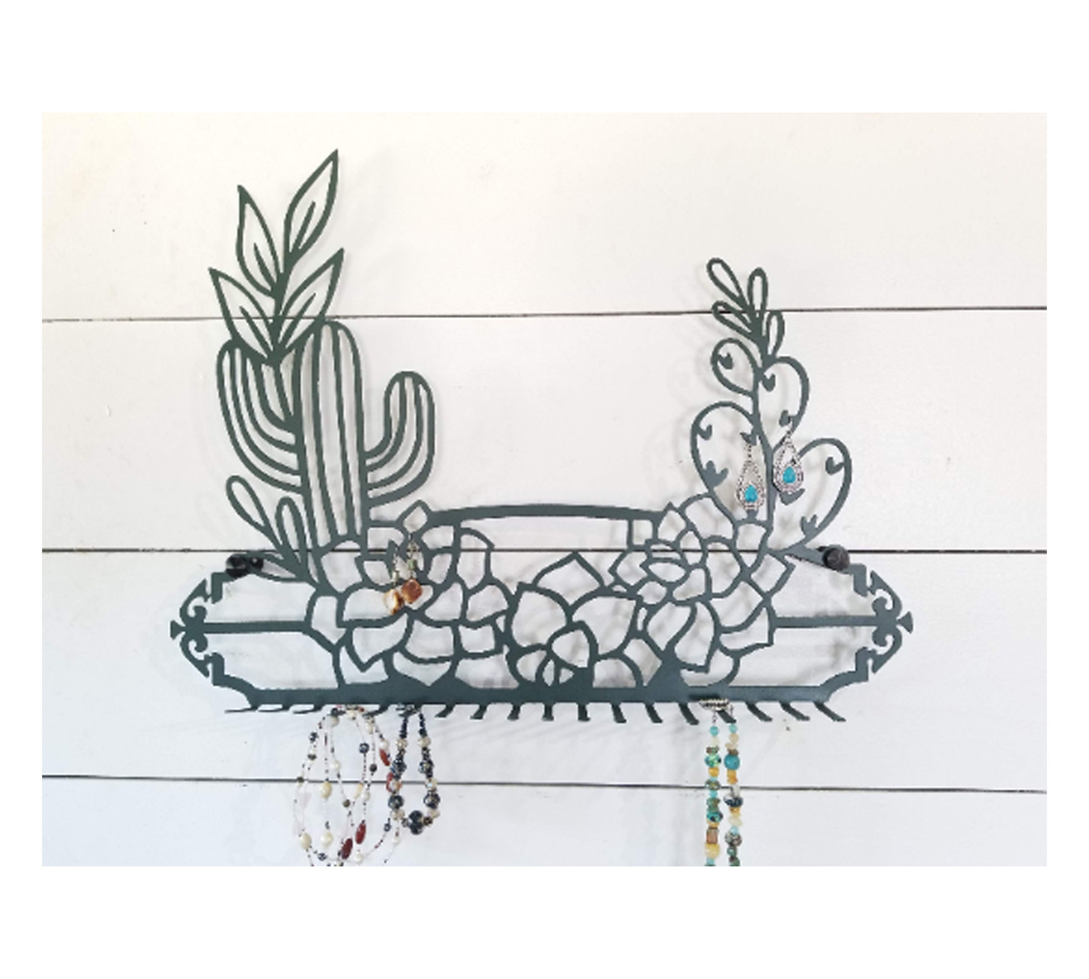 Cactus Jewelry Hanger and Storage