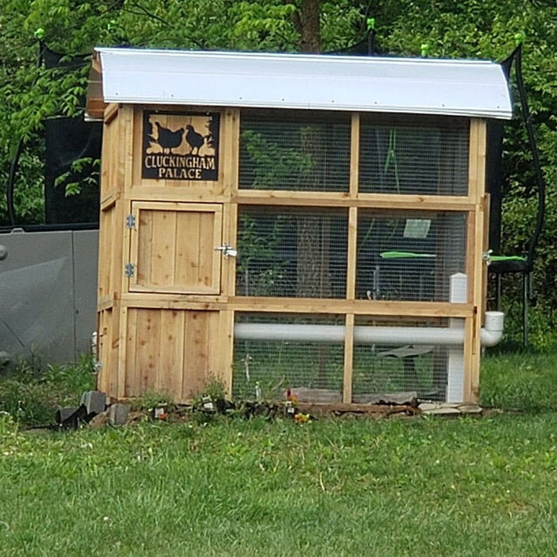 Thumbnail: Broiler Chicken Metal Farm Sign
