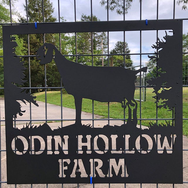 Thumbnail: Nubian Goat Farm Sign
