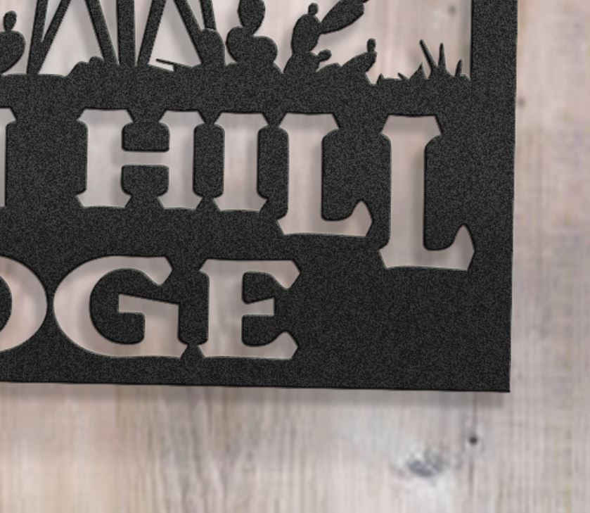 Thumbnail: Windmill Metal Farm Sign