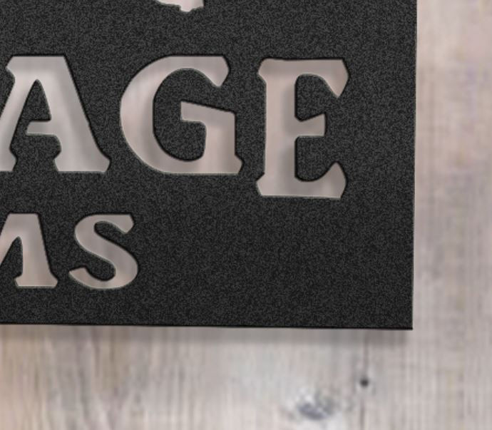 Thumbnail: Bull Metal Farm Sign