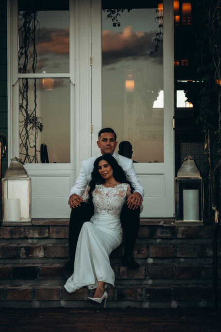 magazine cover wedding style
