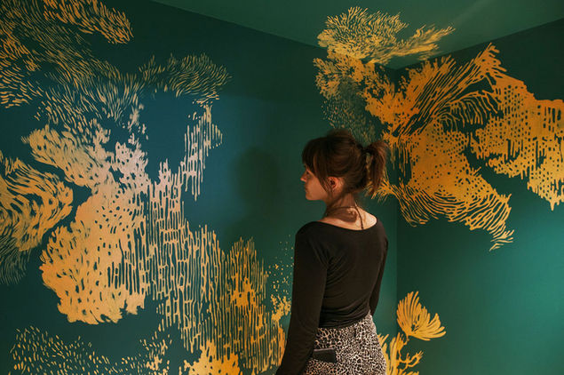 installation, art, artistique, installation artistique, clara langelez, artiste montpellier, artiste france, nature, art naturaliste, art poétique, peinture murale, oeuvre artistique, muraliste