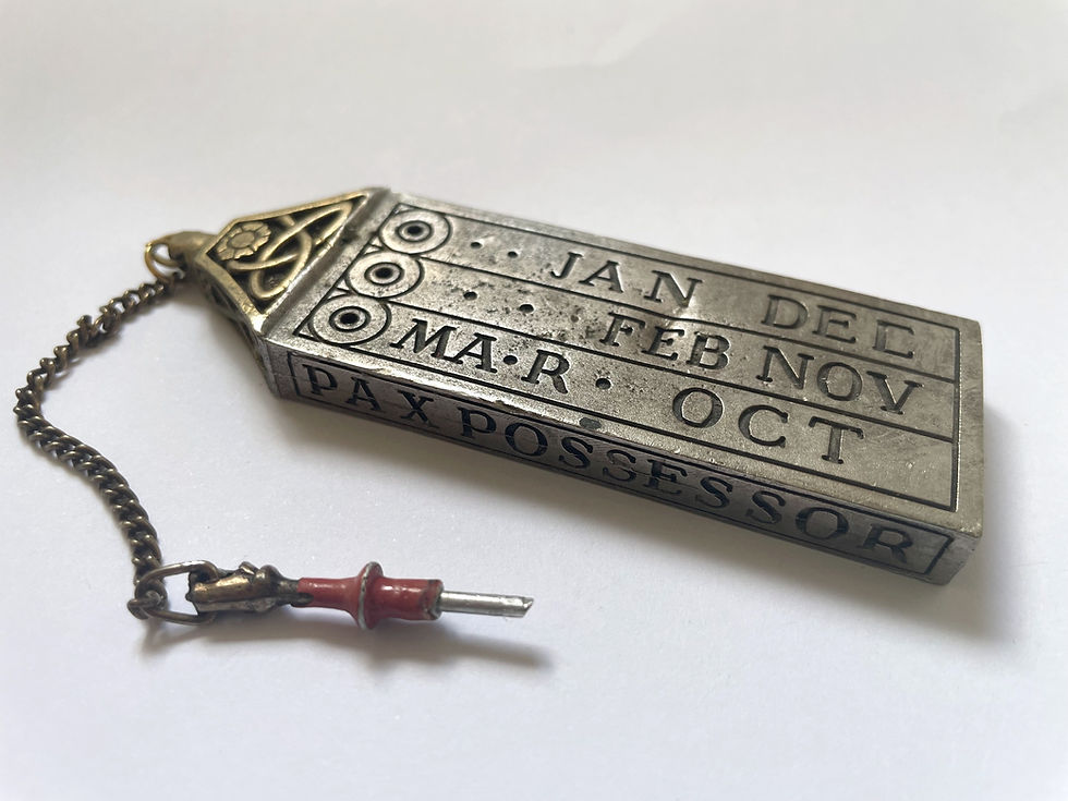 medieval pocket sundial