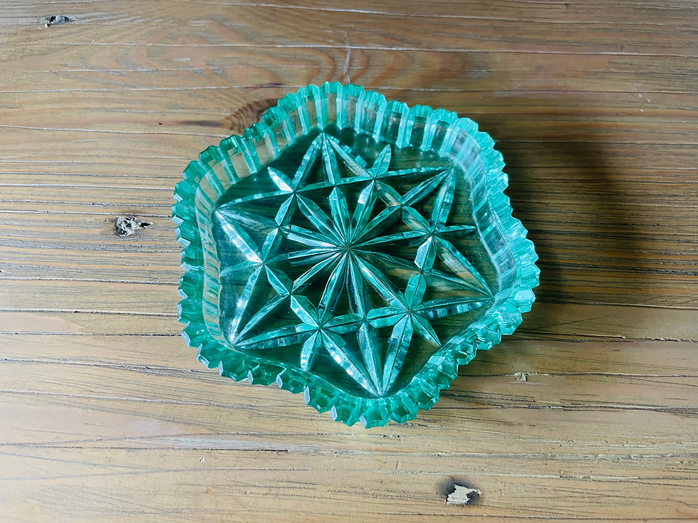 Thumbnail: uranium glass dish