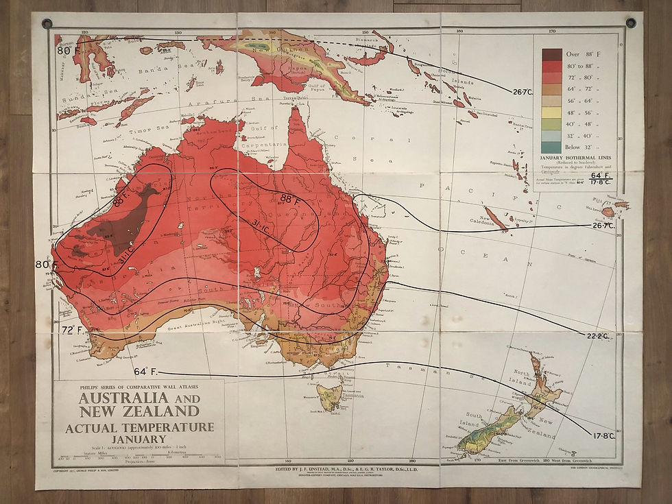 Thumbnail: Vintage Wall Map