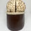 Thumbnail: vintage human brain model