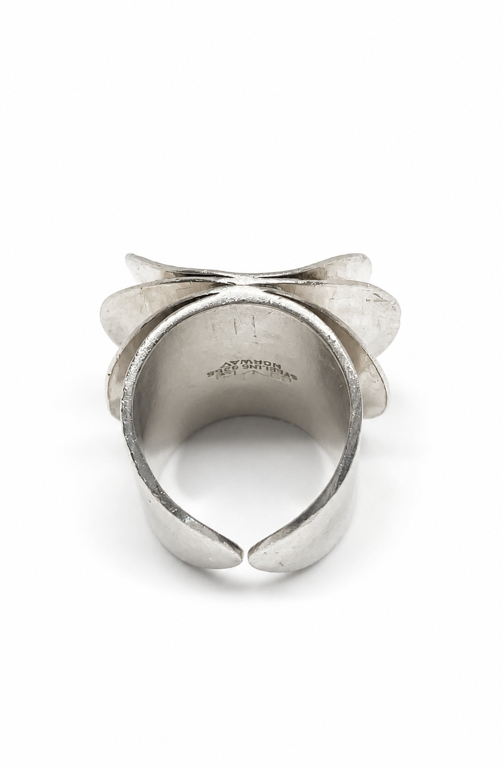 Tone Vigeland Rose Silver Ring 1960’s