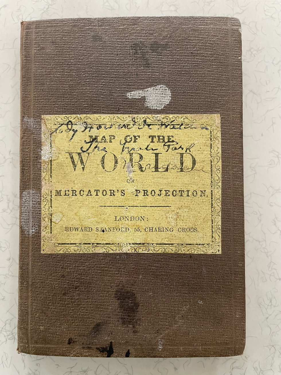 Thumbnail: Map of the World, Edward Stanford, 1880's
