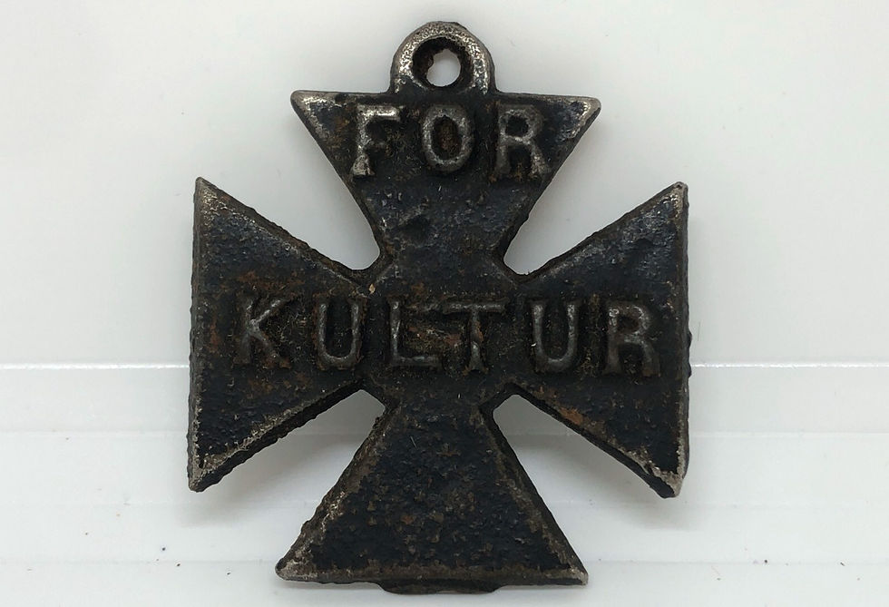 For Kultur old iron cross