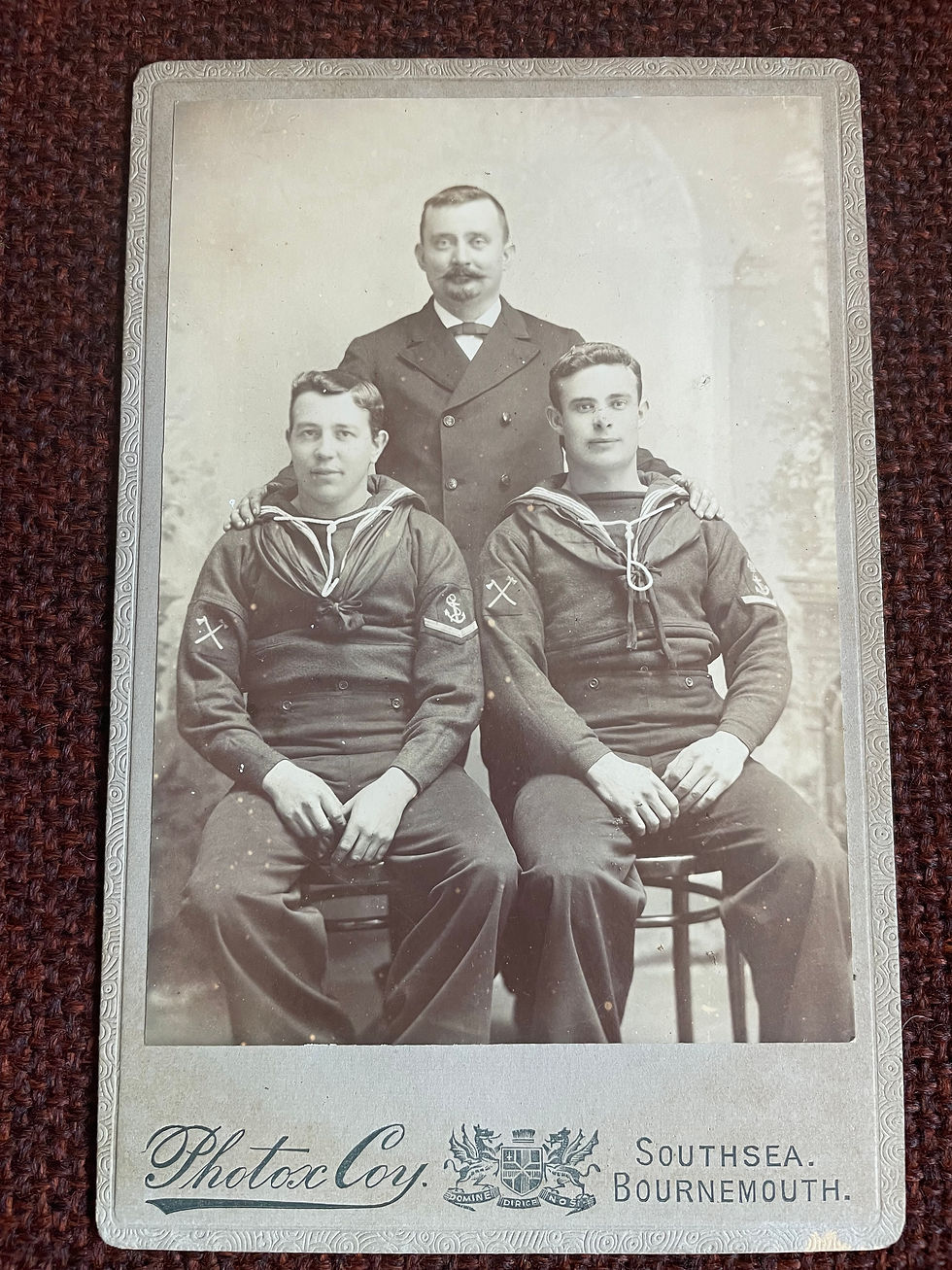 Thumbnail: vintage navy photograph