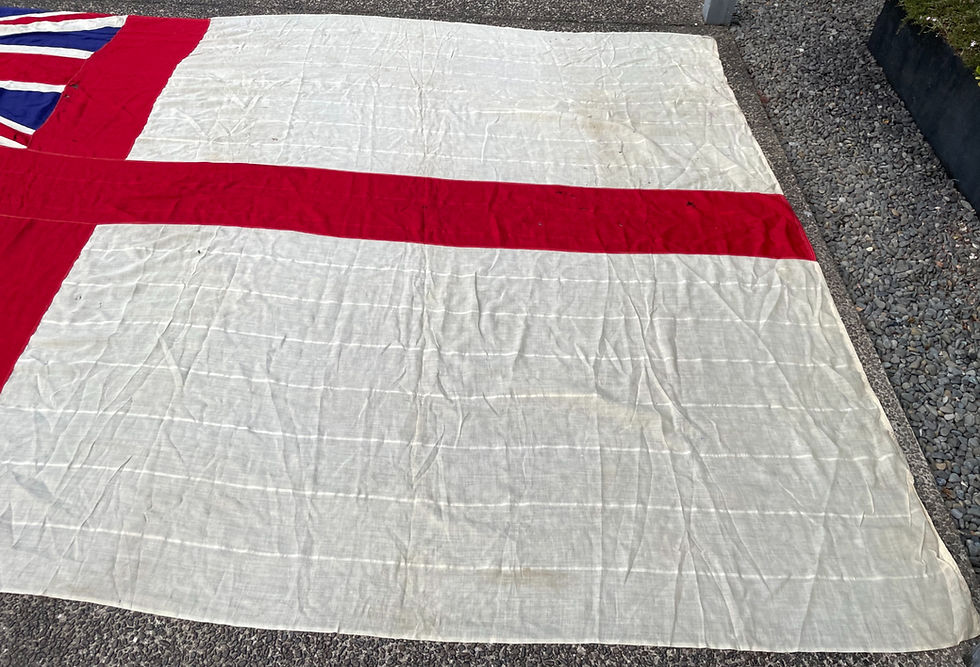 Thumbnail: Royal Navy White Ensign Flag