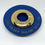 Thumbnail: vintage blue and gold ashtray