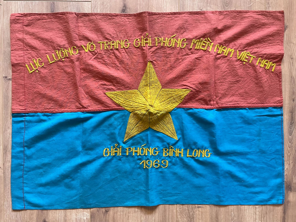 North Vietnam Army banner