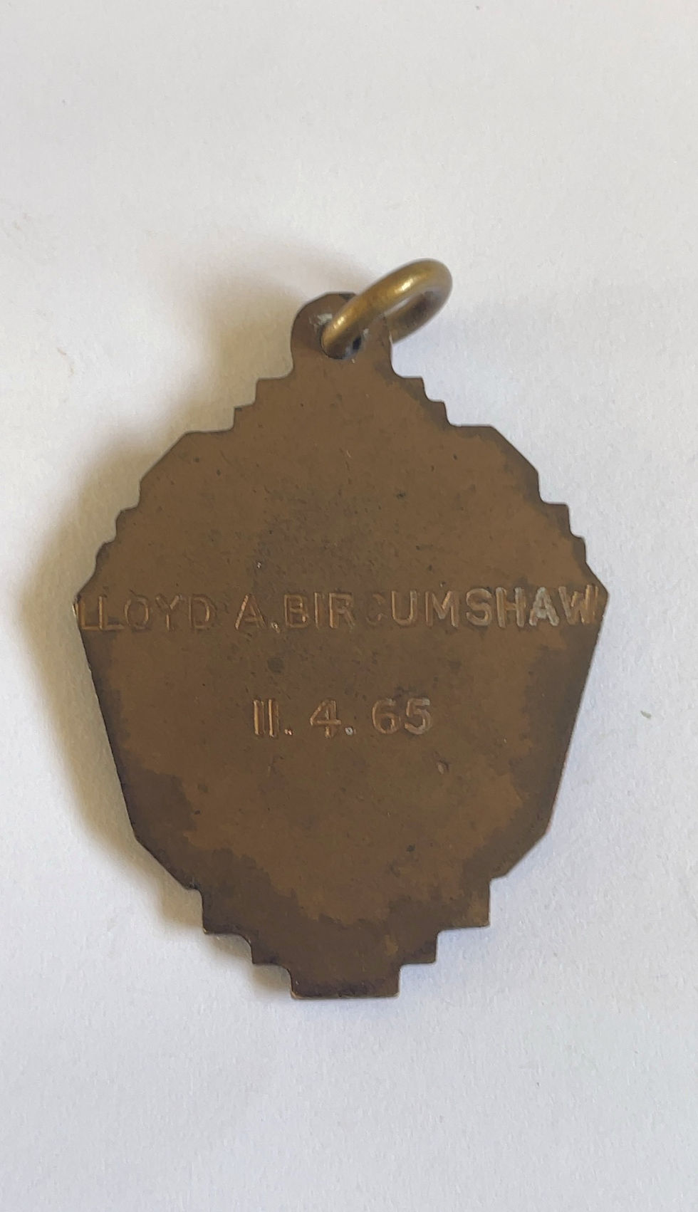 Thumbnail: vintage bronze dance medal
