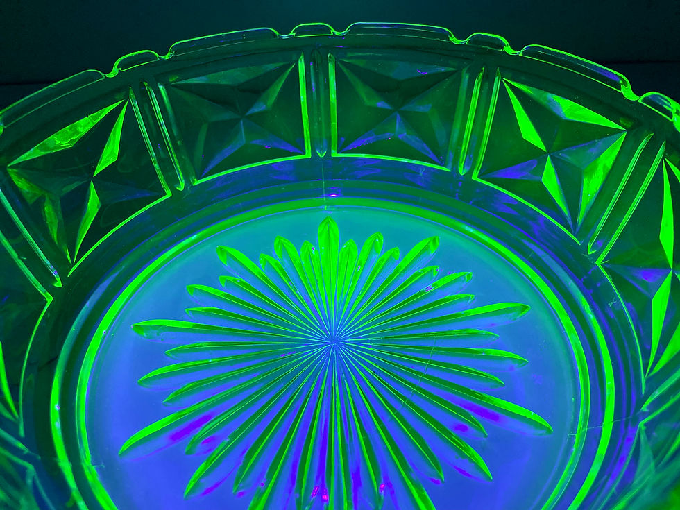 Thumbnail: uranium glass bowl