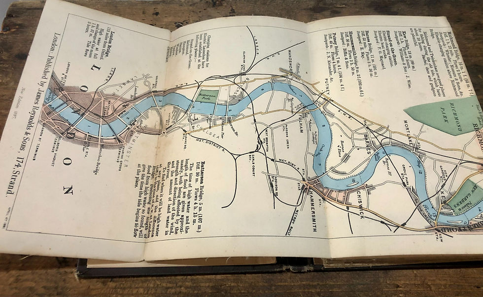 Thumbnail: old map of the River Thames