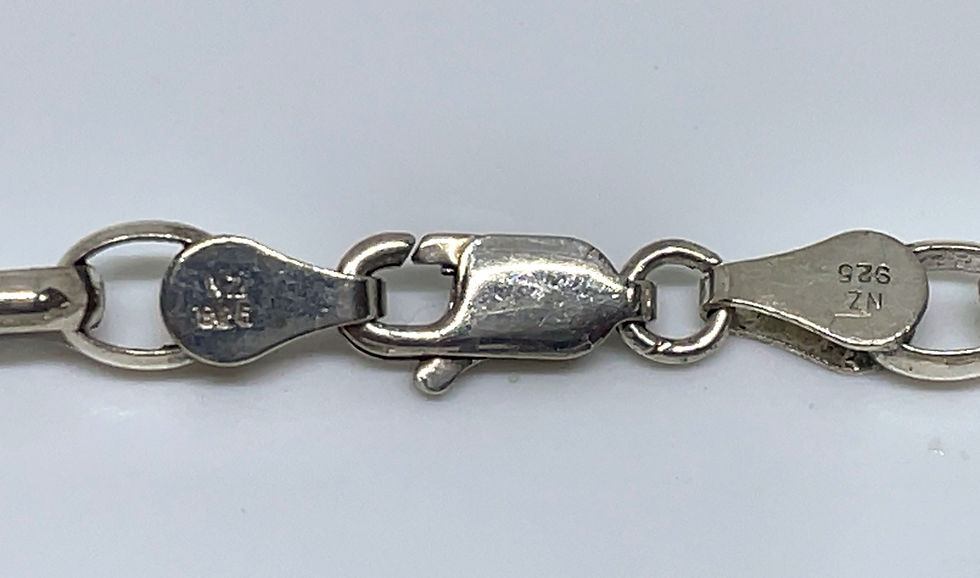 Thumbnail: silver chain hallmark