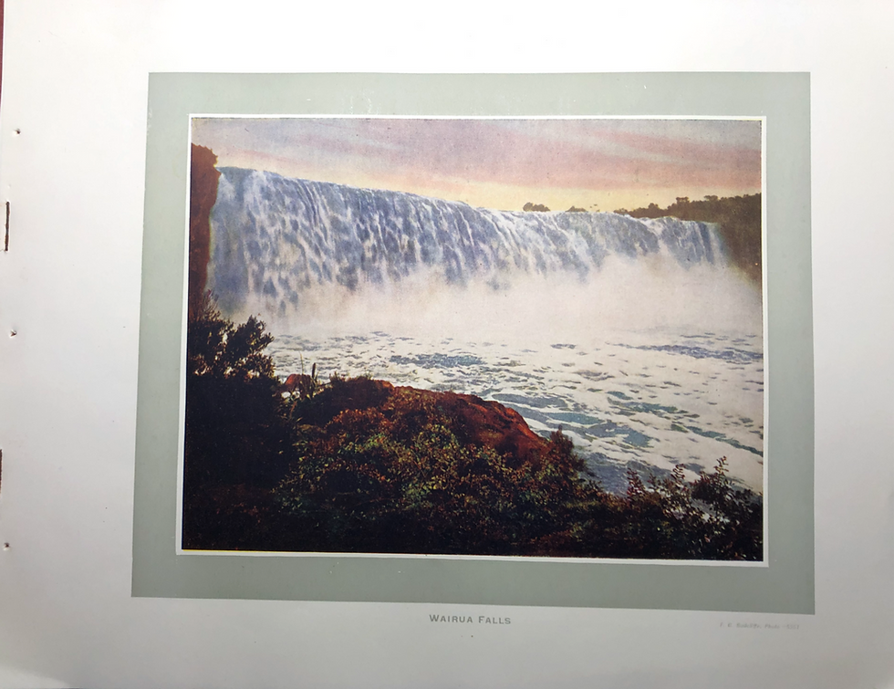 Thumbnail: Red Coloured antique New Zealand Photograph booklet