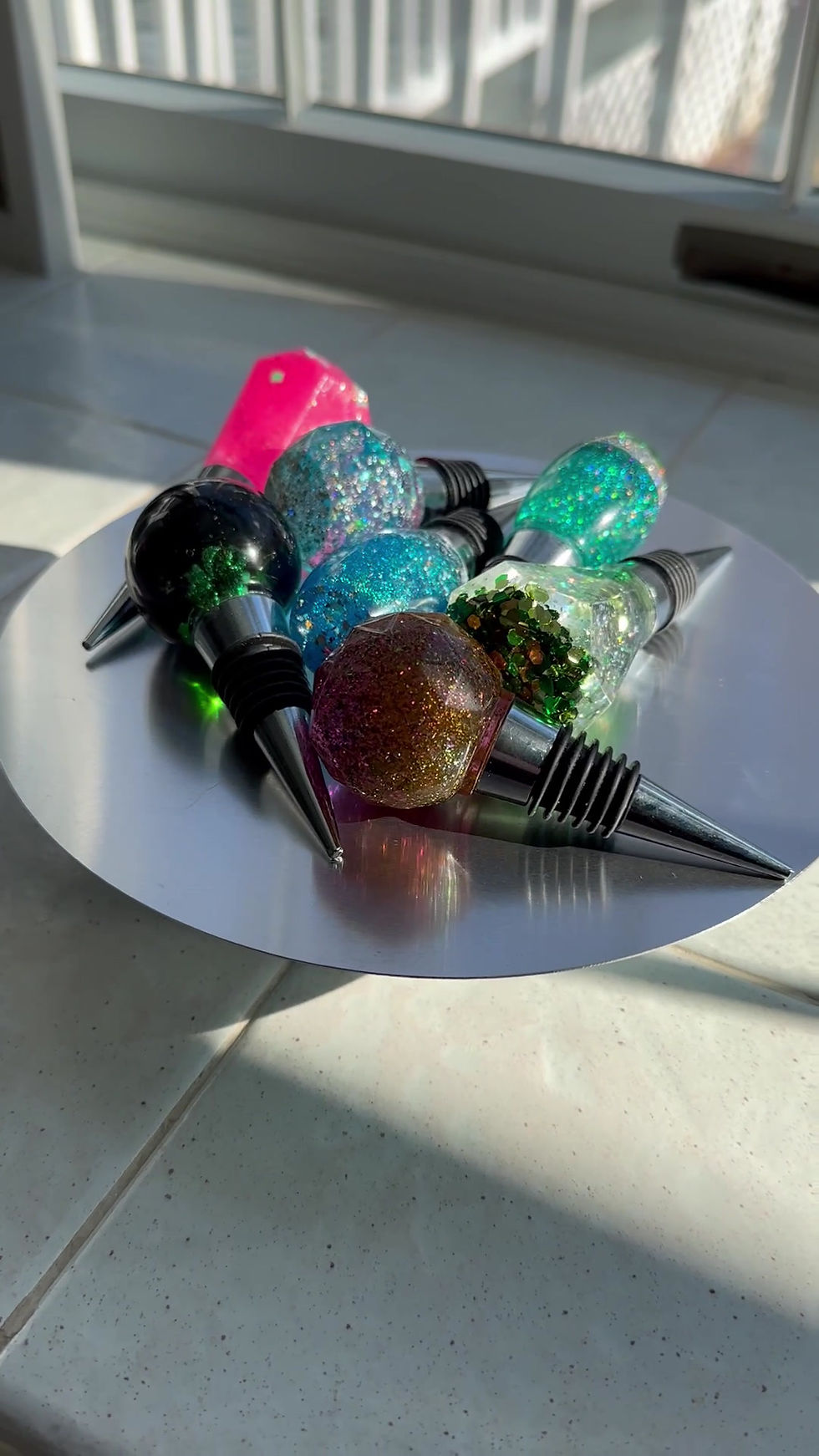 Thumbnail: Resin wine bottle stoppers