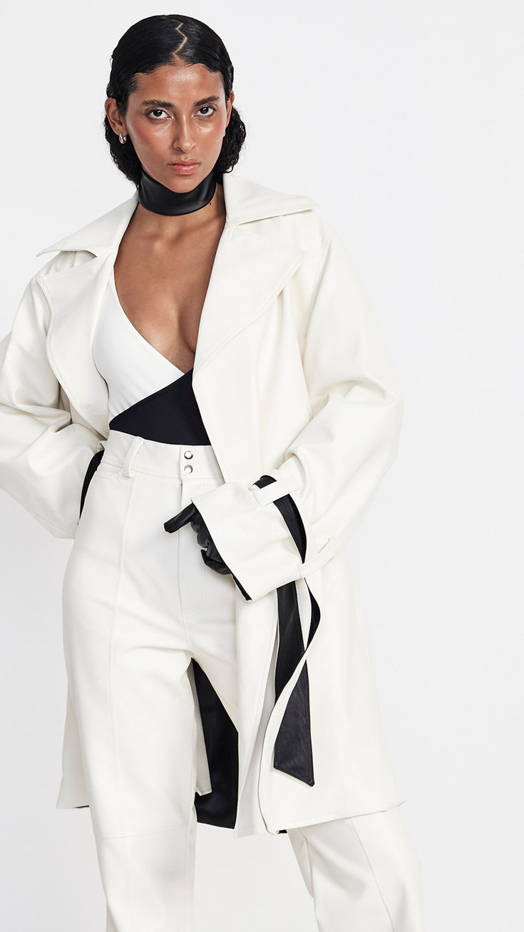 Frente trench coat rizz