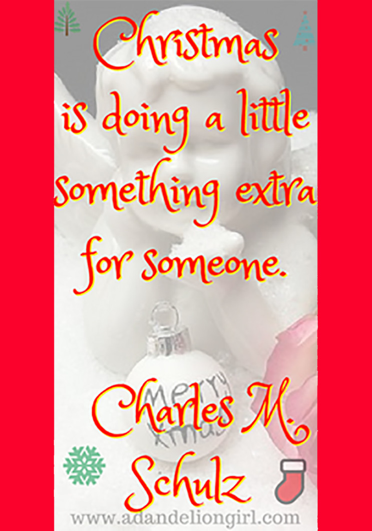 Christmas Is About Doing A Little Something Extra For Someone.jpg