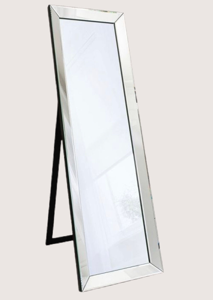 תמונה ממוזערת: מראת גוף קריסטל על רגל