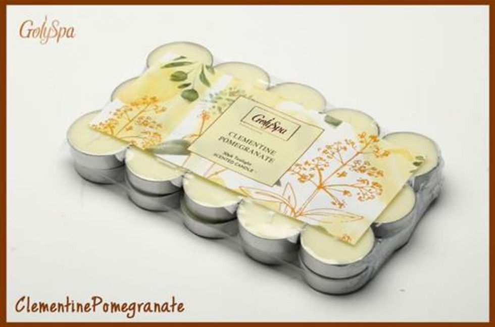 الصورة المصغرة: סט 30 נרות ריחניים GolySpa