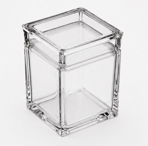 الصورة المصغرة: קופסת אחסון אקרילית שקופה PURE BOX 800ML