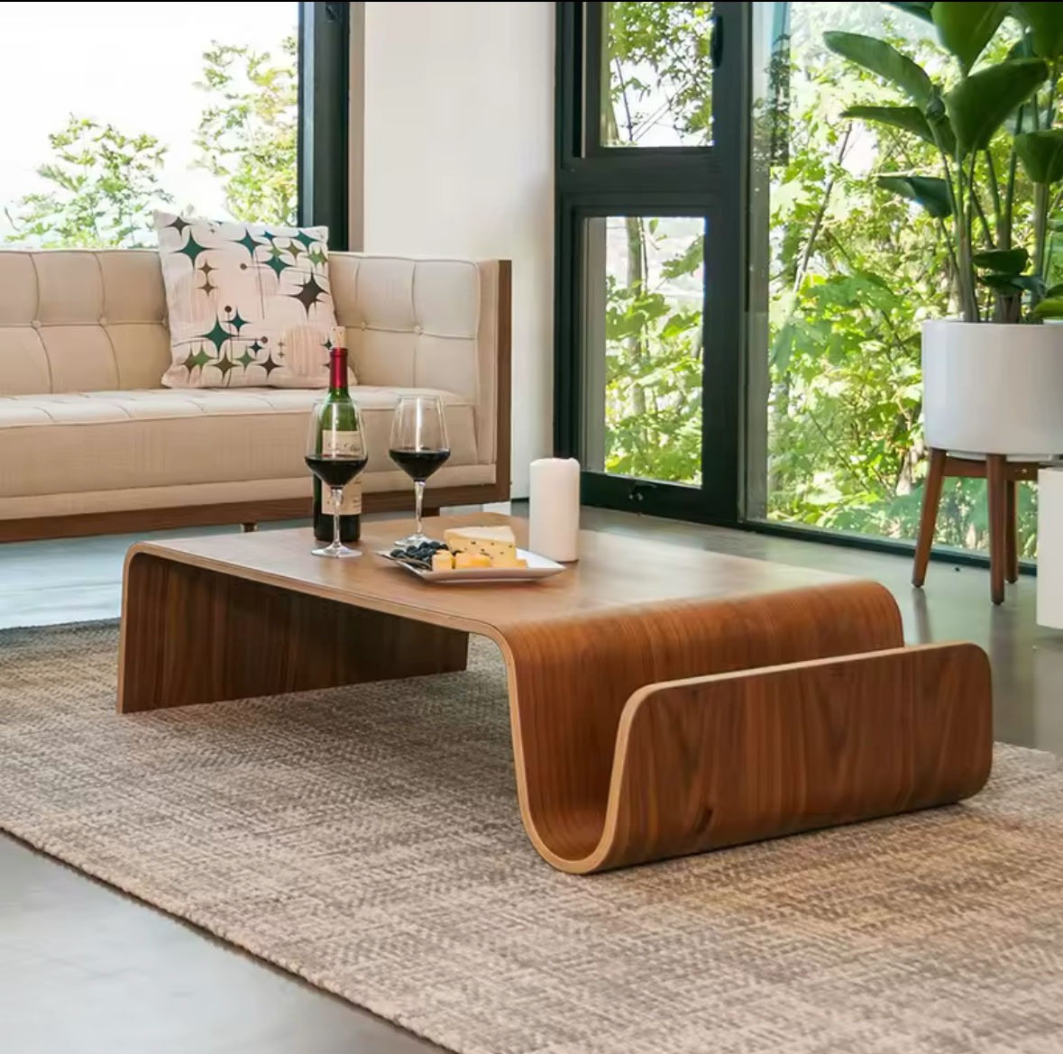 שולחן סלון “Oak Flow״