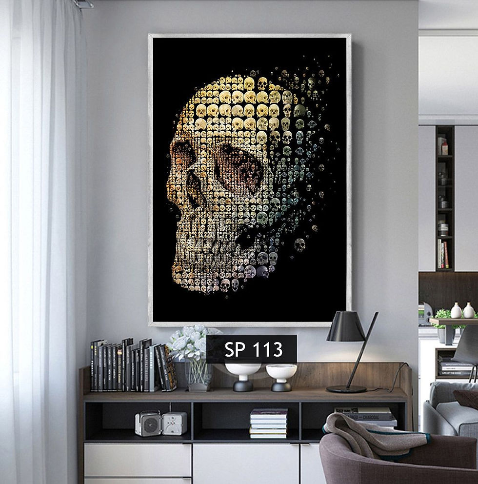 תמונות-גולגולת פאזל