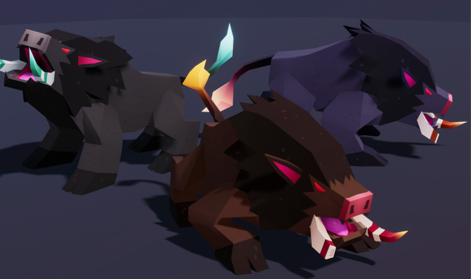 Pig Unity Toon Wild Boar | Unity Templates