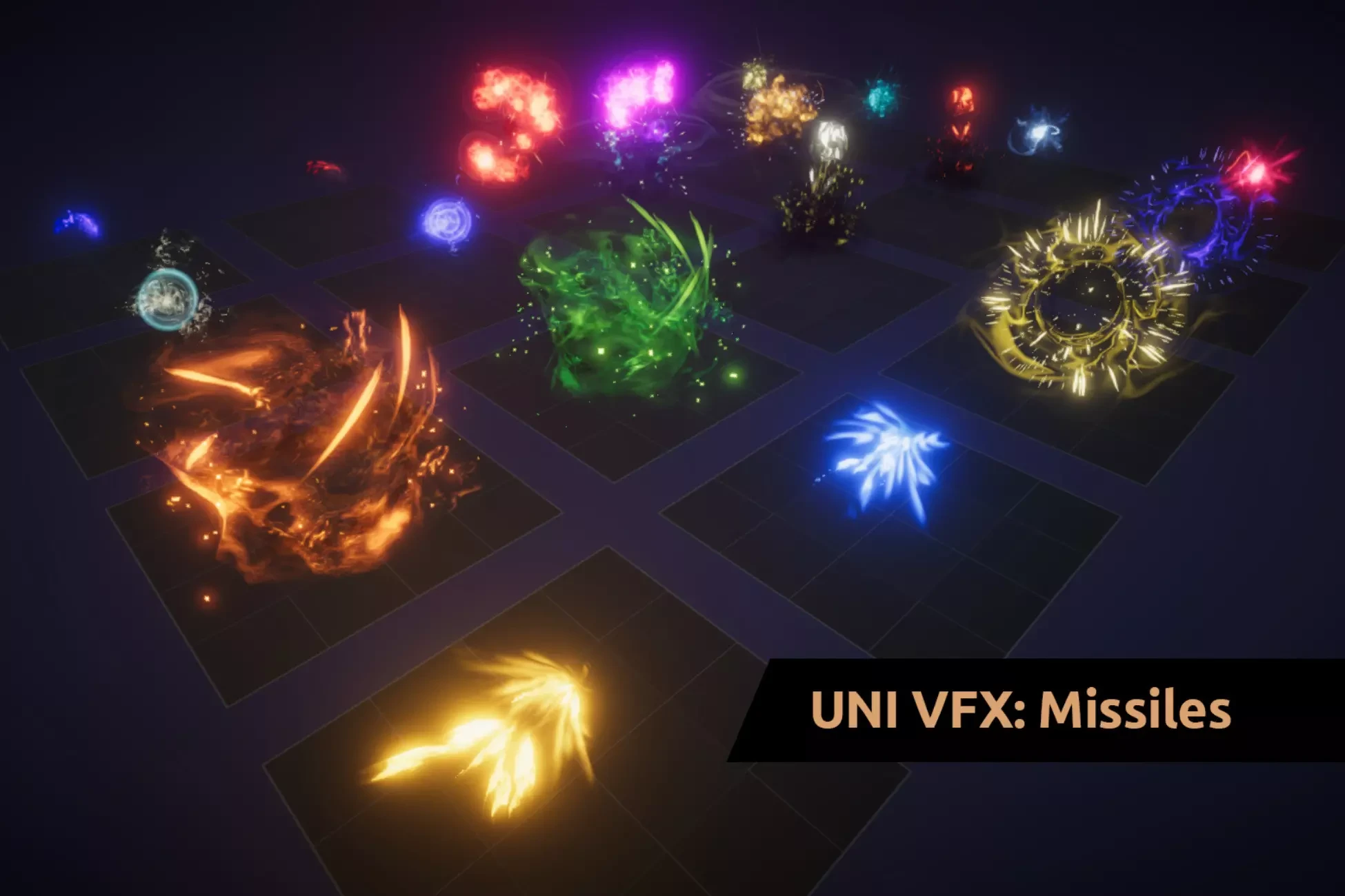 UNI VFX: Realistic Explosions Fire Smoke for Visual Effect Graph ...