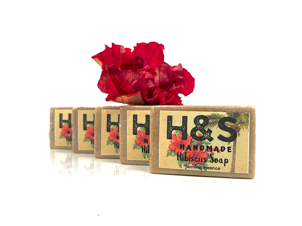 Thumbnail: Handmade Hibiscus soap