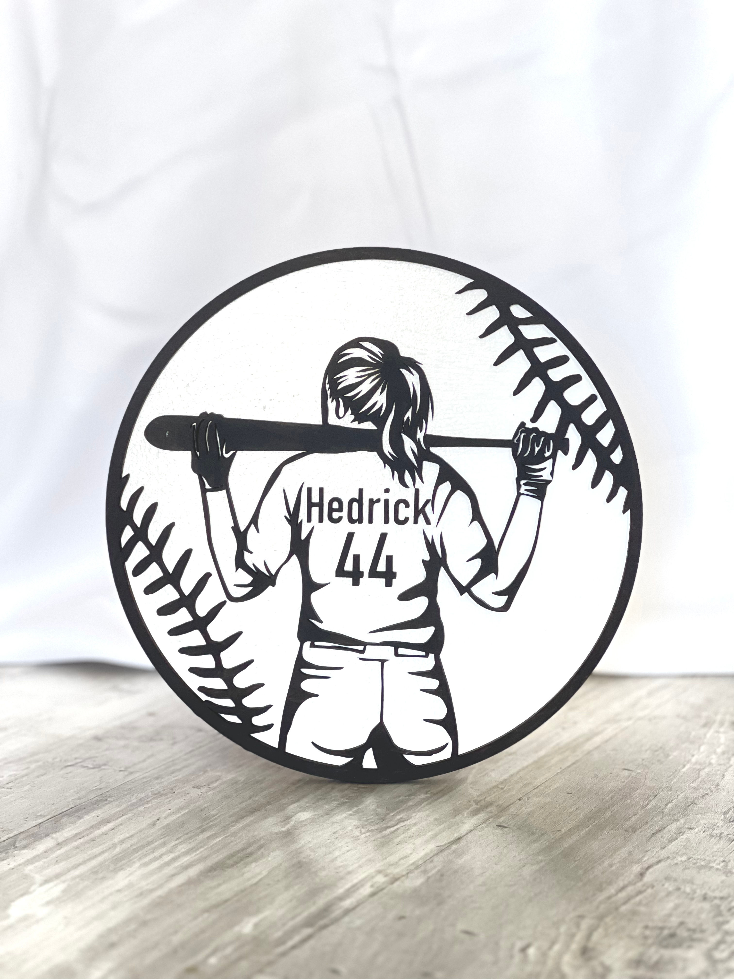 Custom Softball Player 10 inch